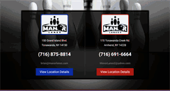 Desktop Screenshot of manorlanes.com